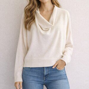 Antonio Melani 100% Cashmere Cowl Neck Sweater Large